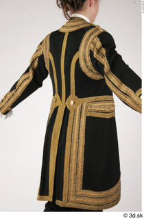 Photos Woman in Historical Suit 4 18th century Black suit…